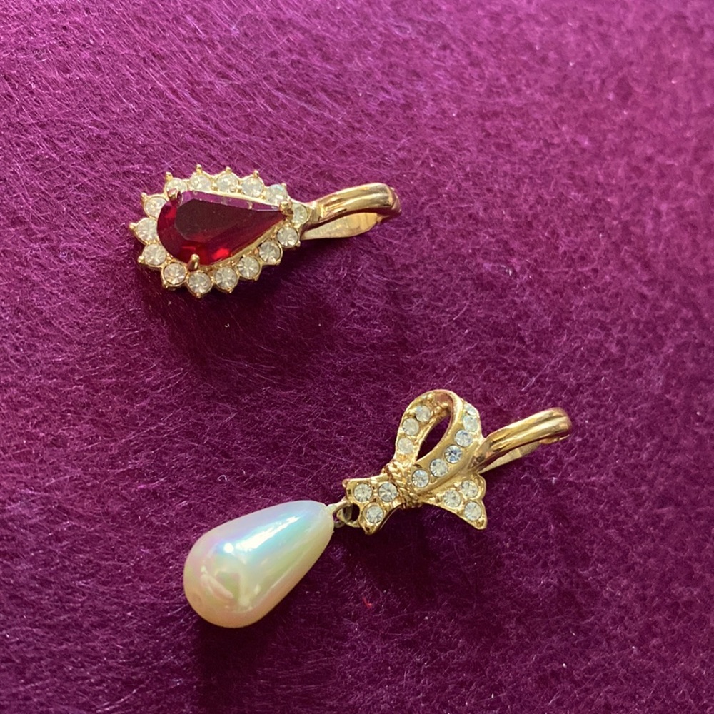 Pendants for necklace, two